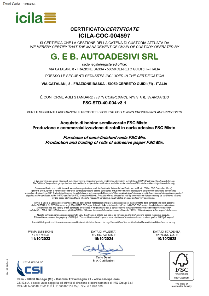 pdf-certificate - SurveyCertificate_G & B AUTOADESIVI SRL_26_01_2026_page-0001 (1)